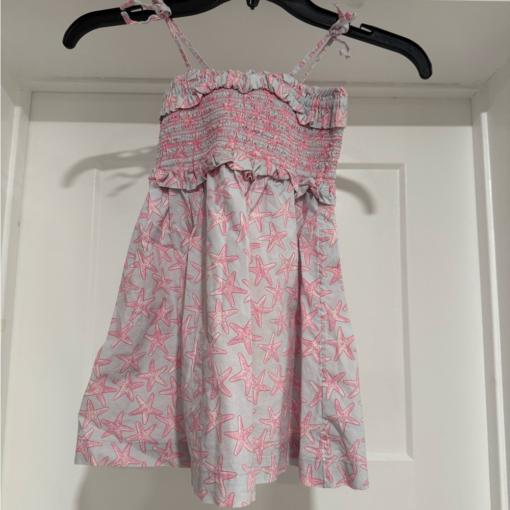 Crewcuts Pink Starfish Casual Dress